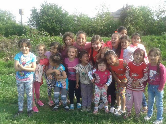 ромські діти табір Мукачево