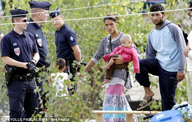 Roma protest